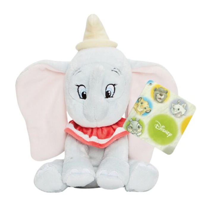 Disney Λούτρινο Dumbo Το Ελεφαντάκι Γκρι Απαλό 17εκ.