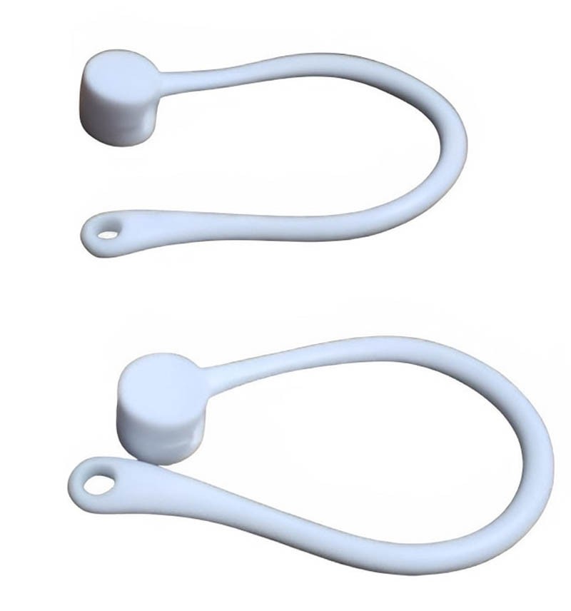 Βάση Ακουστικών AirPods από Σιλικόνη – Λευκή