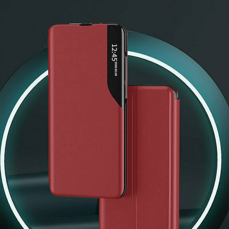 Techsuit Xiaomi Redmi 14C 4G / Poco C75 eFold Series Θήκη Βιβλίο - Red