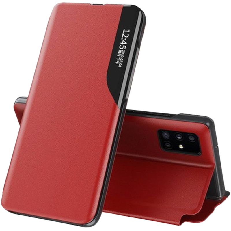 Techsuit Xiaomi Redmi 14C 4G / Poco C75 eFold Series Θήκη Βιβλίο - Red