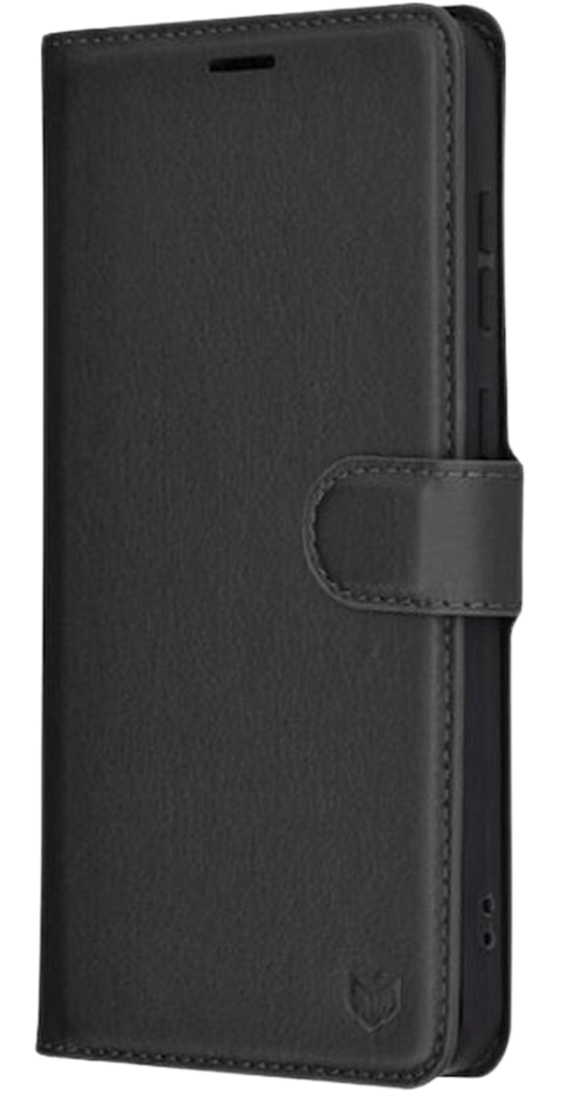 Techsuit Samsung Galaxy A56 5G Leather Folio Θήκη Βιβλίο - Black