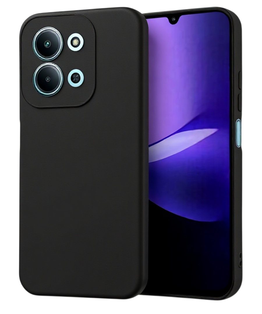 Techsuit Xiaomi Redmi 15C 4G / Poco C85 SoftFlex Θήκη Σιλικόνης - Black