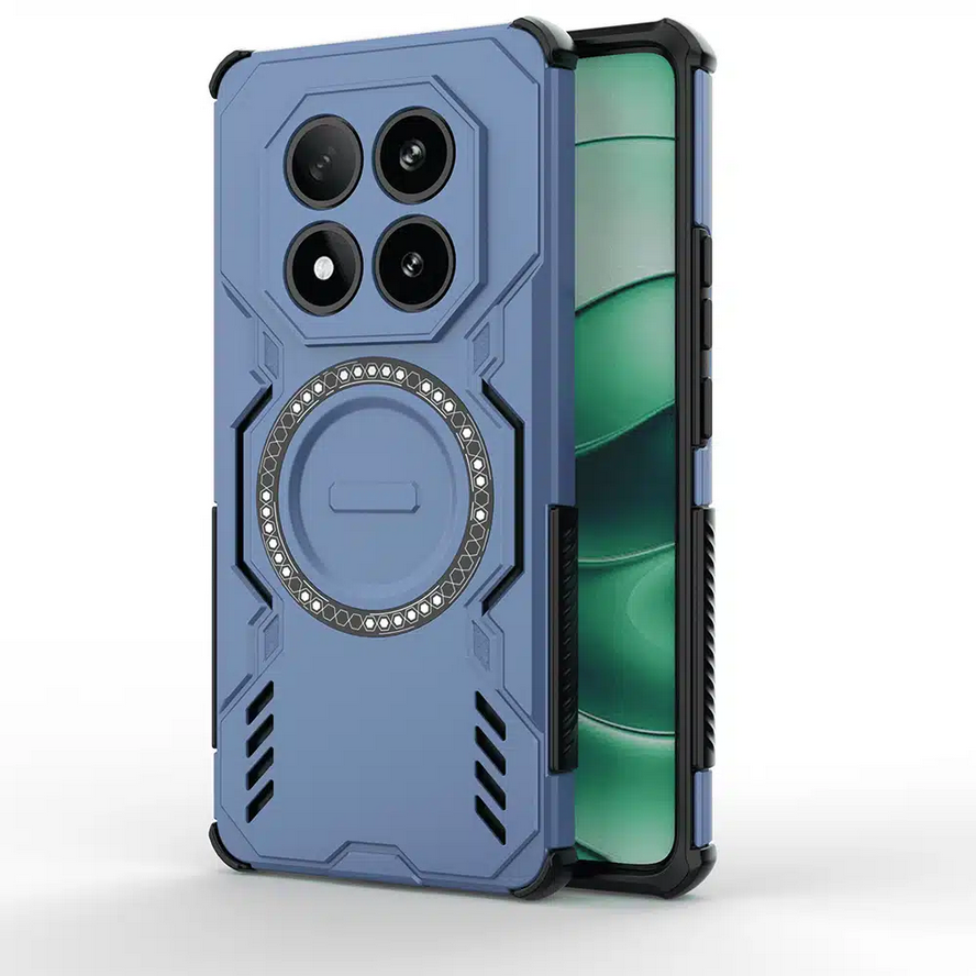 Techsuit Xiaomi Redmi Note 14 Pro 5G MagSafe ArmorMag Θήκη Σκληρή - Blue