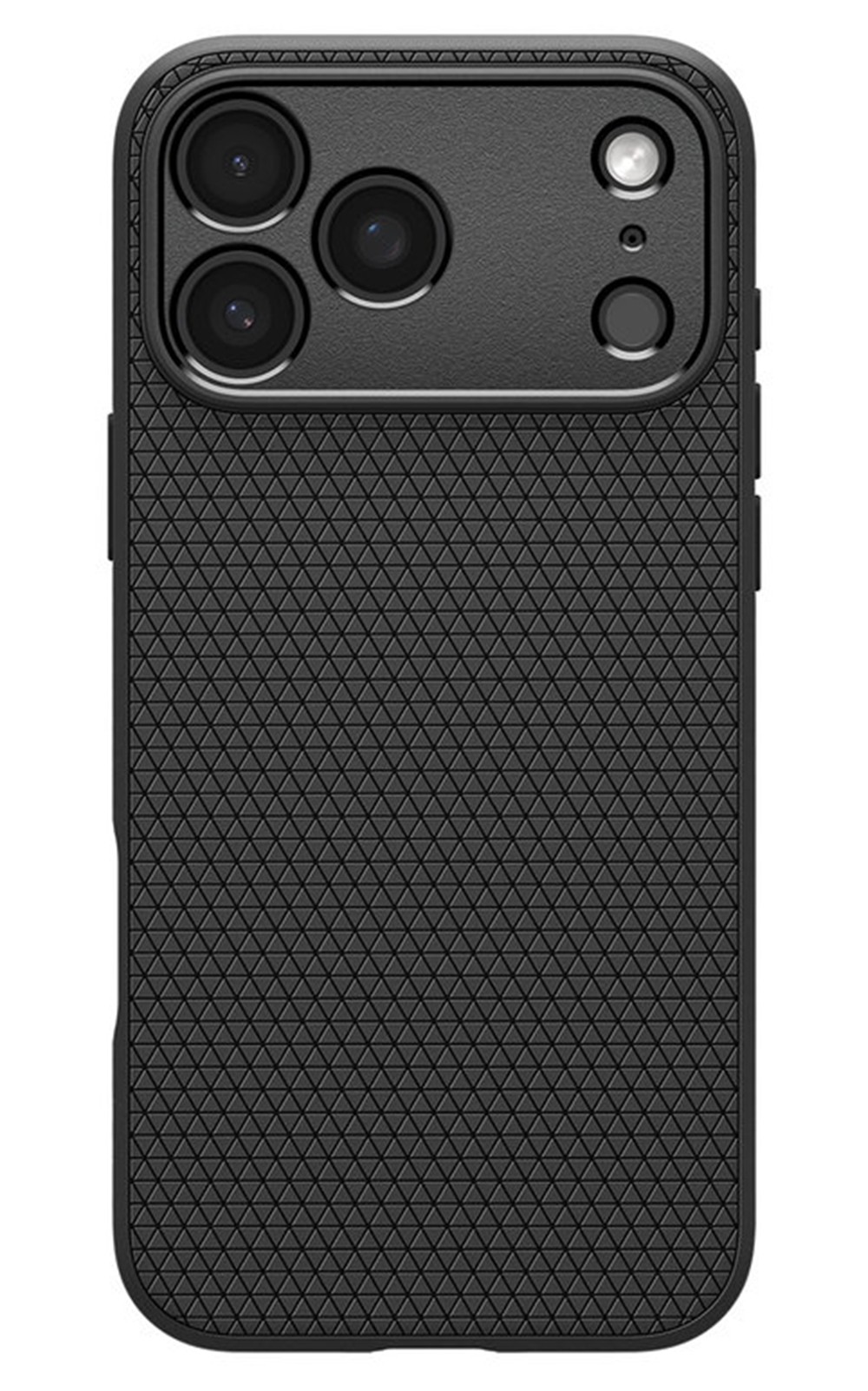 Spigen iPhone 17 Pro Max Liquid Air Θήκη Σιλικόνης - Black