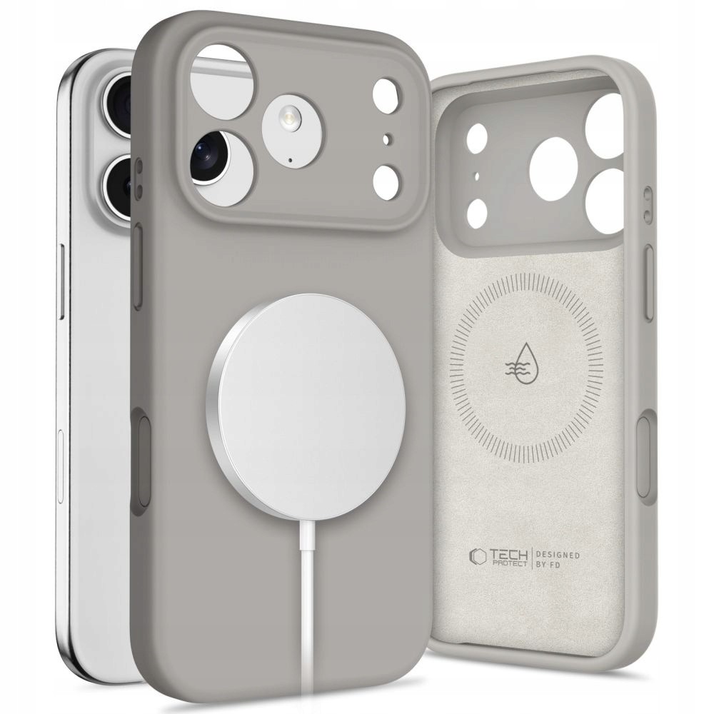 Tech - Protect iPhone 17 Pro Max MagSafe Θήκη Σιλικόνης - Grey