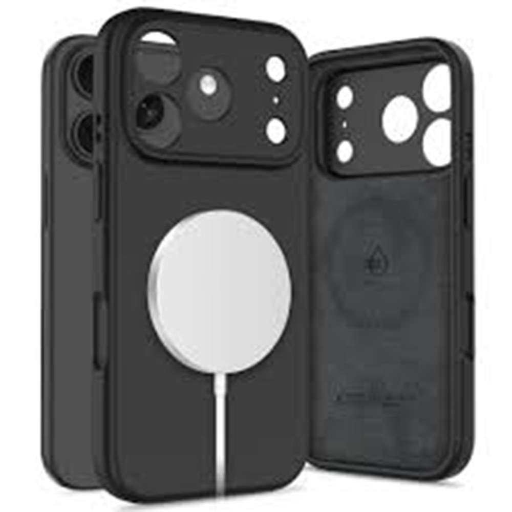 Tech Protect iPhone 17 Pro Max MagSafe Θήκη Σιλικόνης - Black
