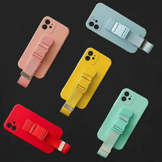 Forcell Xiaomi Poco X3 NFC / X3 Pro Lanyard Rope Θήκη Σιλικόνης - Red