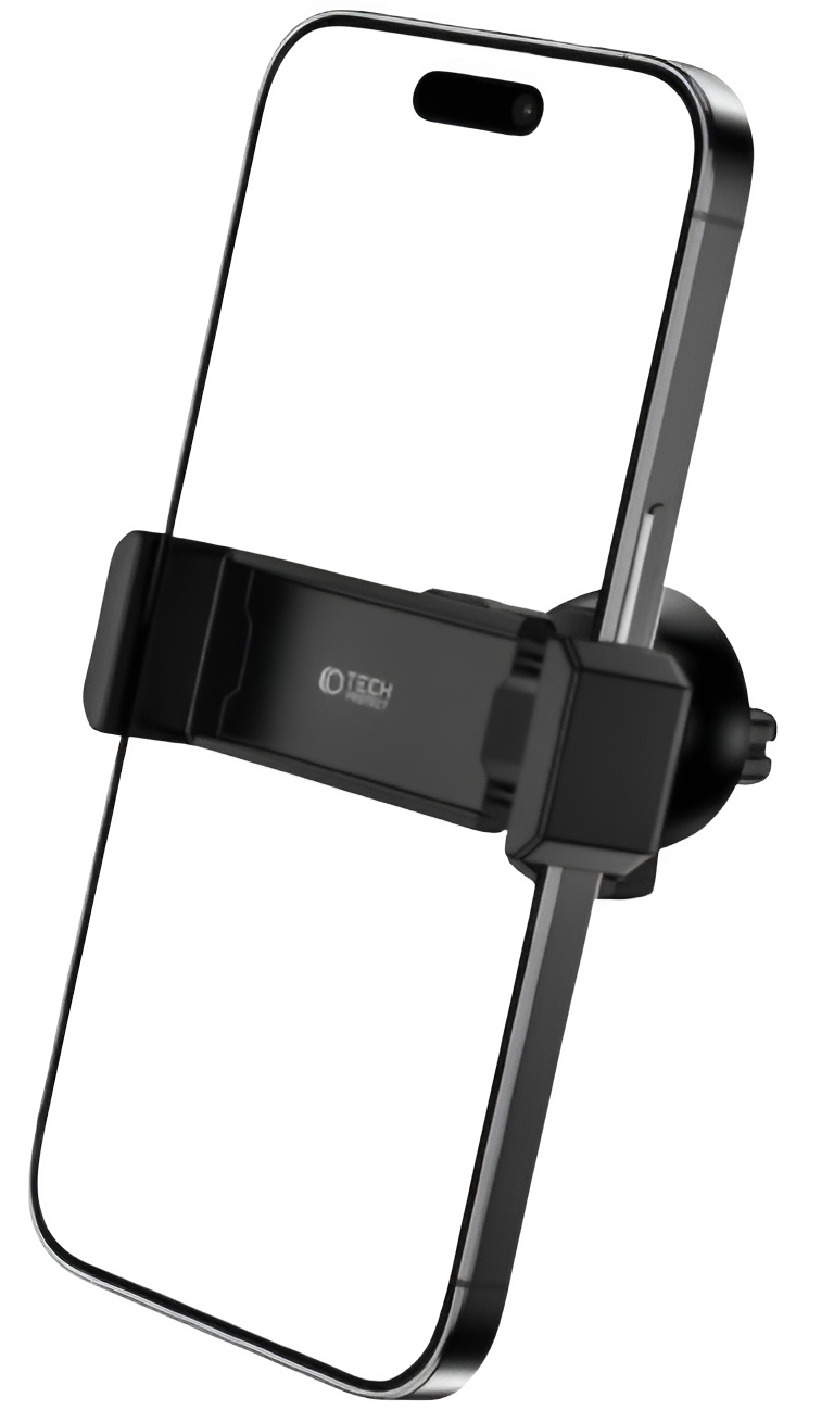 Tech - Protect V3 Mini Universal Vent Car Mount Βάση Αυτοκινήτου Αεραγωγού με Ρυθμιζόμενα Άγκιστρα Black