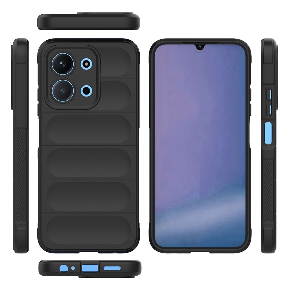 Techsuit Xiaomi Redmi 15C 4G / Poco C85 Magic Shield Θήκη Σιλικόνης - Black