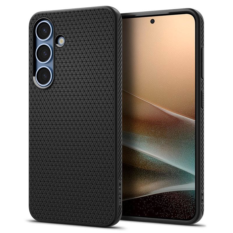Spigen Samsung Galaxy S25 Liquid Air Θήκη Σιλικόνης - Black