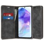 Techsuit Samsung Galaxy A55 5G Confy Θήκη Βιβλίο - Black
