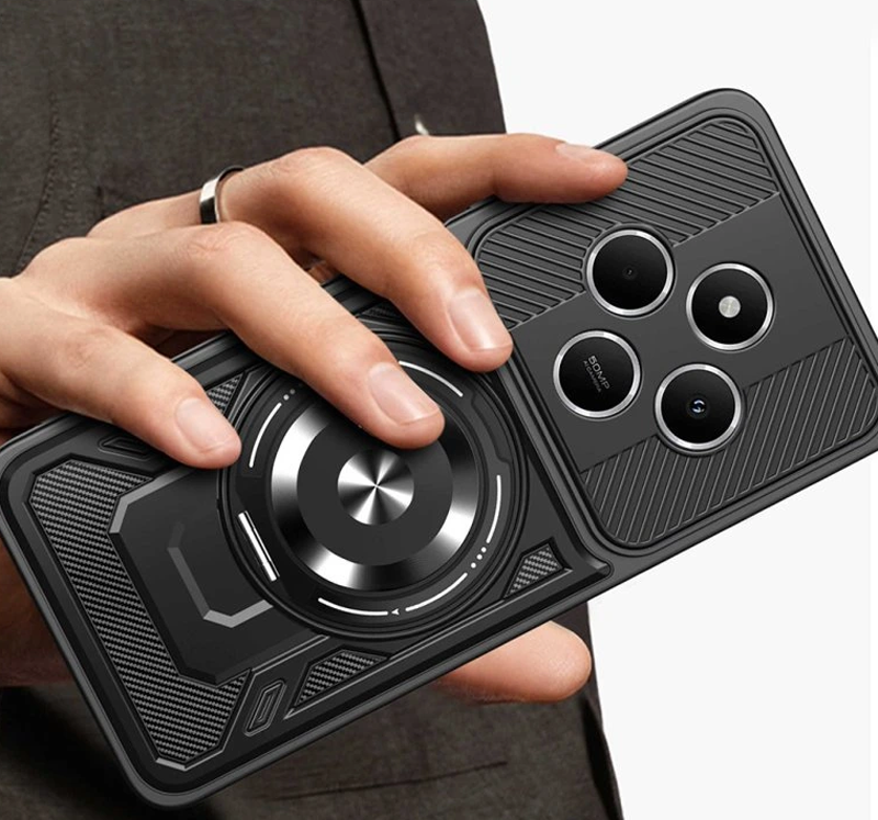 Techsuit Xiaomi Redmi 14C / Poco C75 RuggedCam Θήκη Σκληρή - Blue
