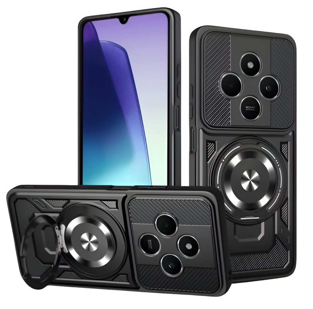 Techsuit Xiaomi Redmi 14C / Poco C75 RuggedCam Θήκη Σκληρή - Black