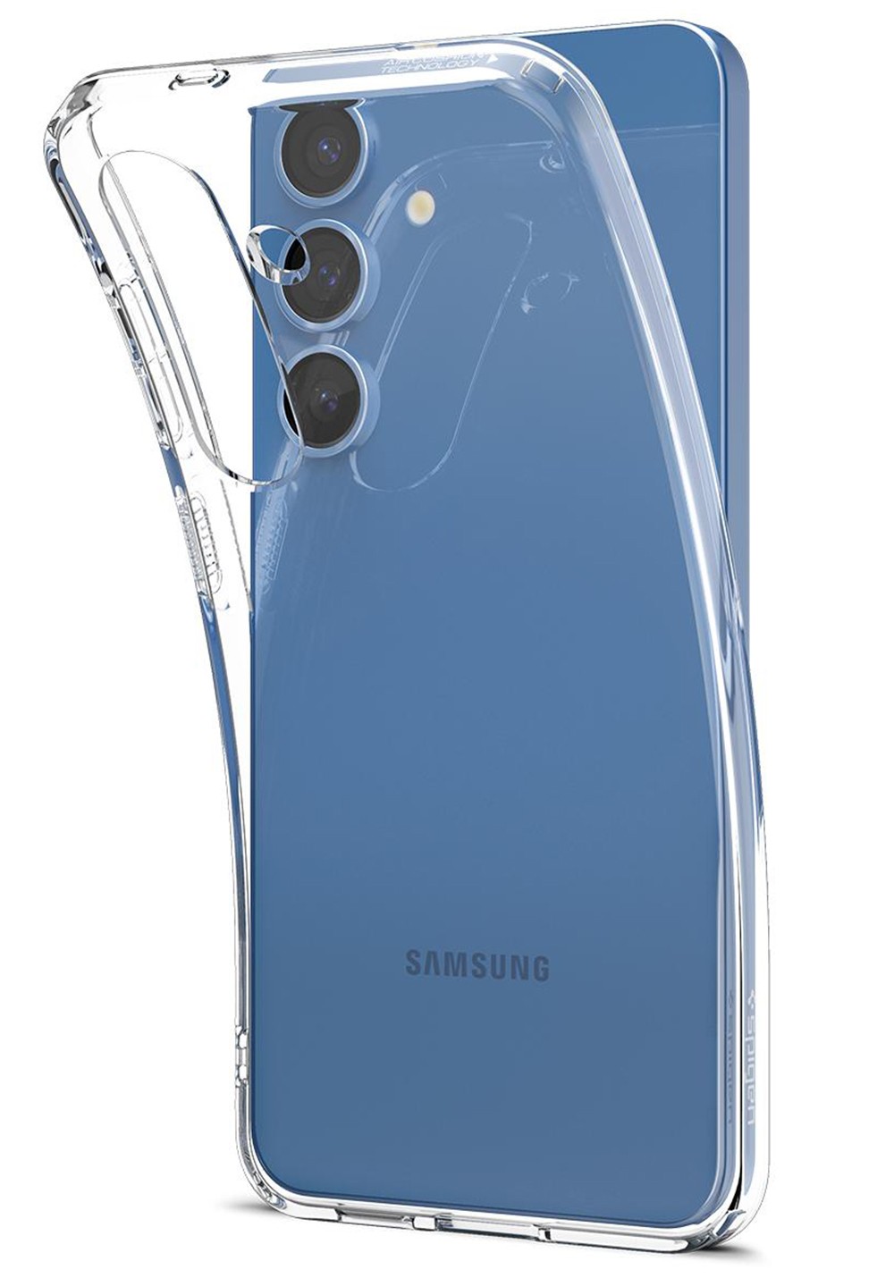 Spigen Samsung Galaxy S24 FE Liquid Crystal Θήκη Σιλικόνης - Διάφανη