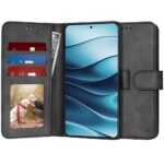 Techsuit Xiaomi Redmi Note 14 5G Diary Θήκη Βιβλίo - Black