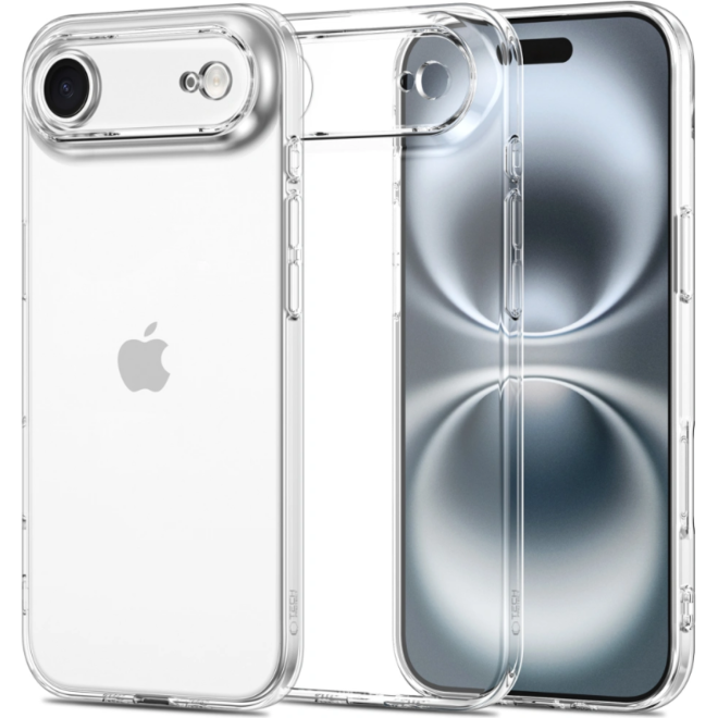 Tech Protect iPhone 17 Air Flexair Θήκη Σιλικόνης - Διάφανη