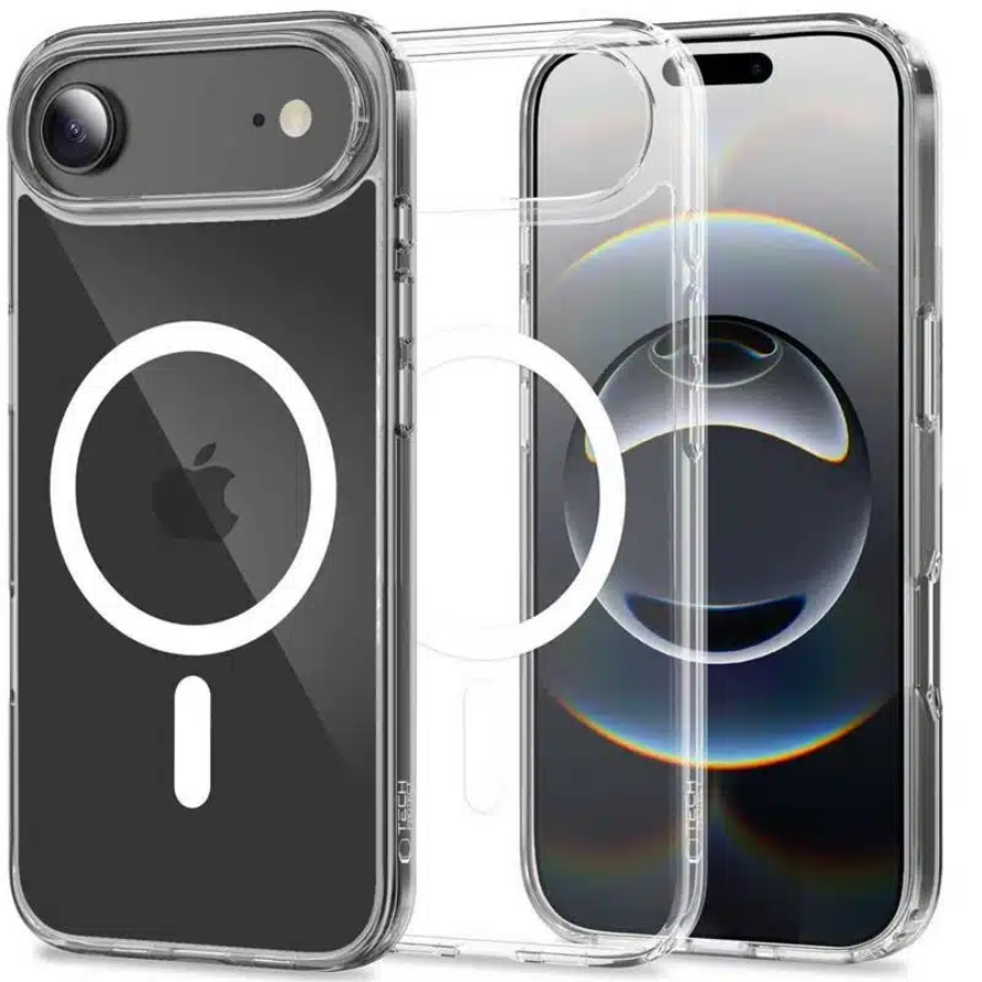 Tech Protect iPhone 17 Air Magsafe Flexair Θήκη Σιλικόνης - Διάφανη