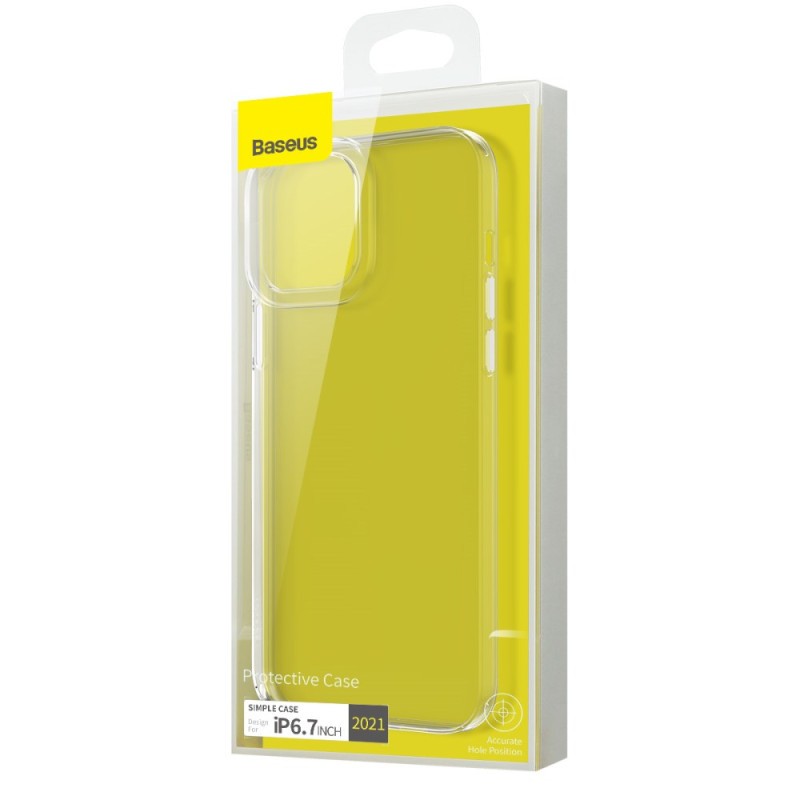 Baseus iPhone 13 Pro Max Θήκη Σιλικόνης - Διάφανη
