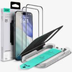 iPhone 17 Pro Max /16 Pro Max ESR UltraFit Screen Protector 2 Pack Προστασία Οθόνης με Μαύρο Περίγραμμα Full Face Tempered Glass
