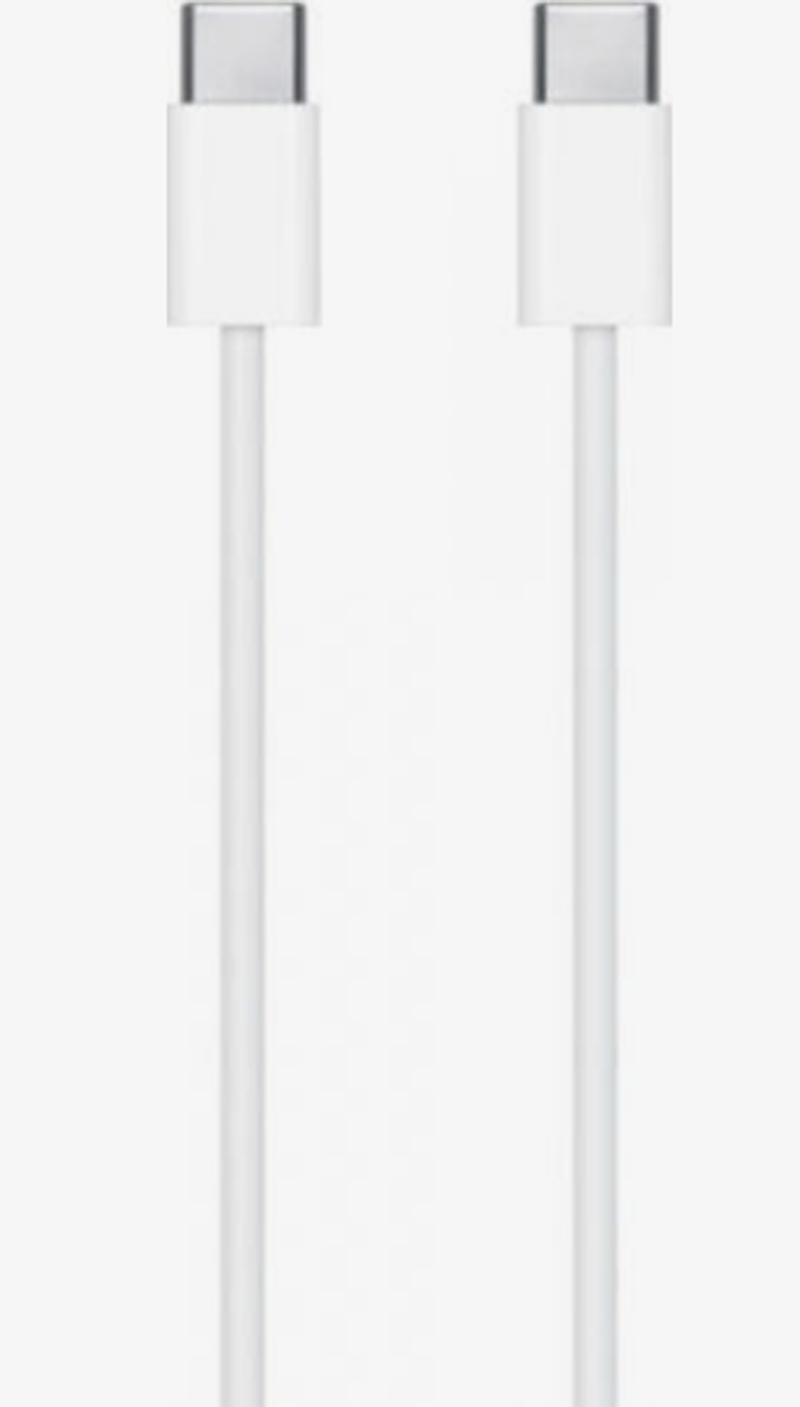 Apple Original MUF72ZM/A USB-C to USB-C 1m Λευκό
