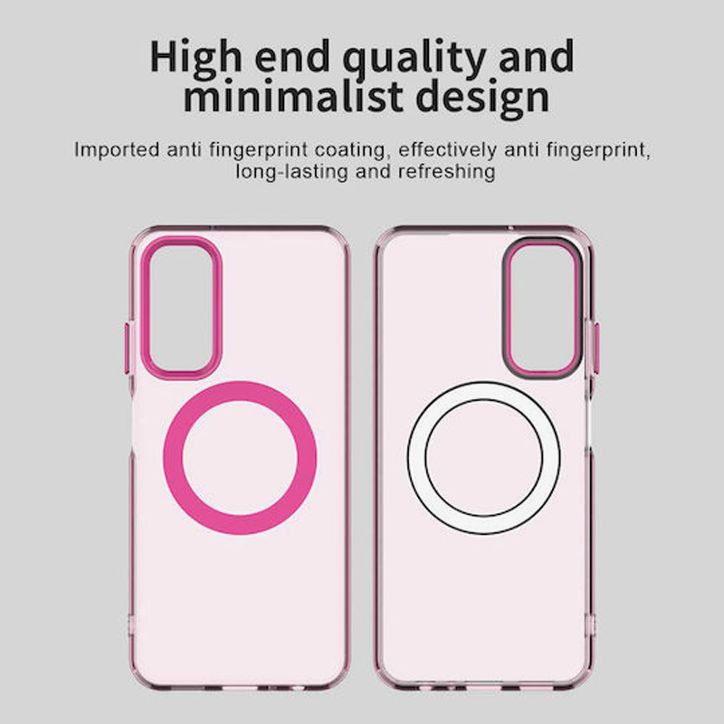 Techsuit Samsung Galaxy A05s MagSafe CandyCase Θήκη Σκληρή Διάφανη - Pink