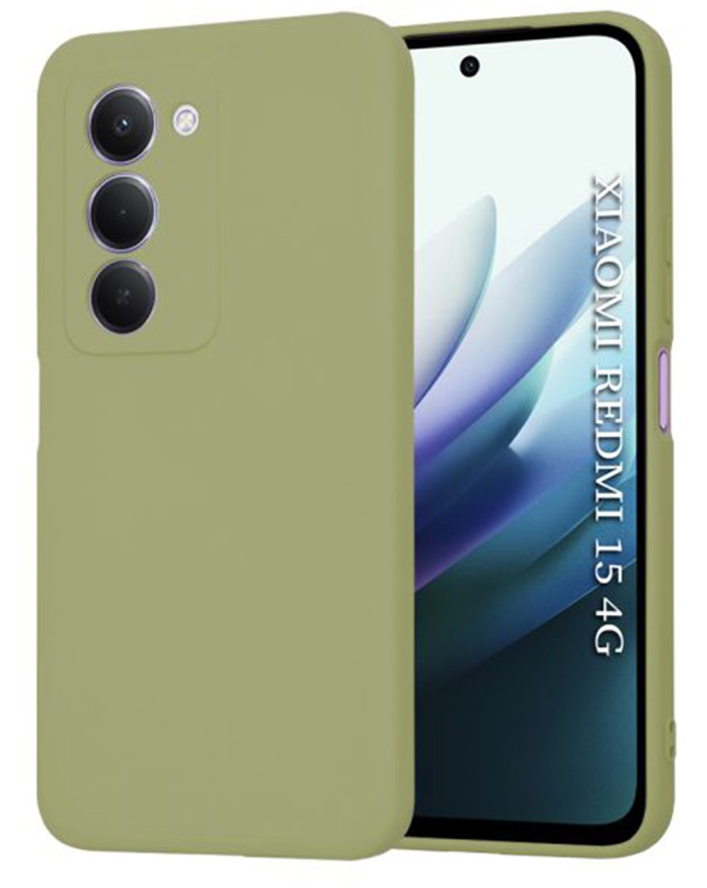 Techsuit Xiaomi Redmi 15 4G / 5G Softflex Θήκη Σιλικόνης - Matcha