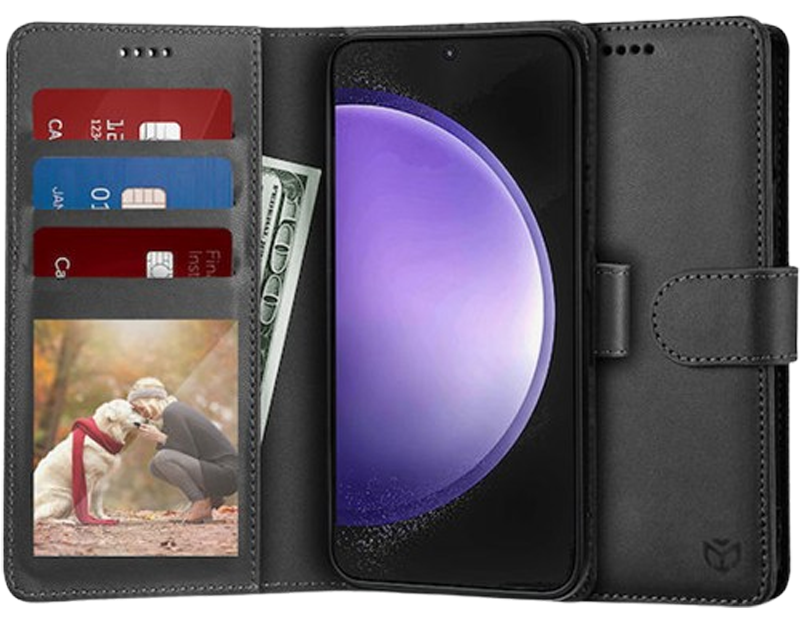 Techsuit Samsung Galaxy A05s 4G Diary Θήκη Βιβλίο - Black