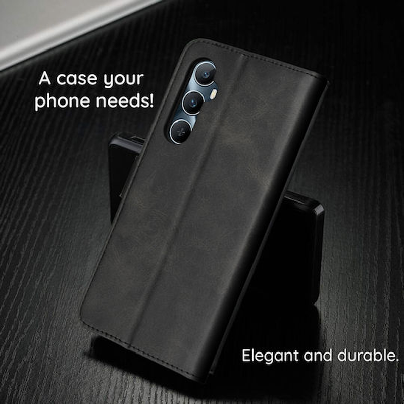 Techsuit Samsung Galaxy A05s 4G Diary Θήκη Βιβλίο - Black