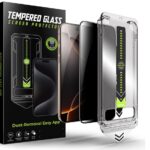 Iphone 16 Pro Max Προστασία Οθόνης Techsuit TitanGlass Privacy Full Face Tempered Glass