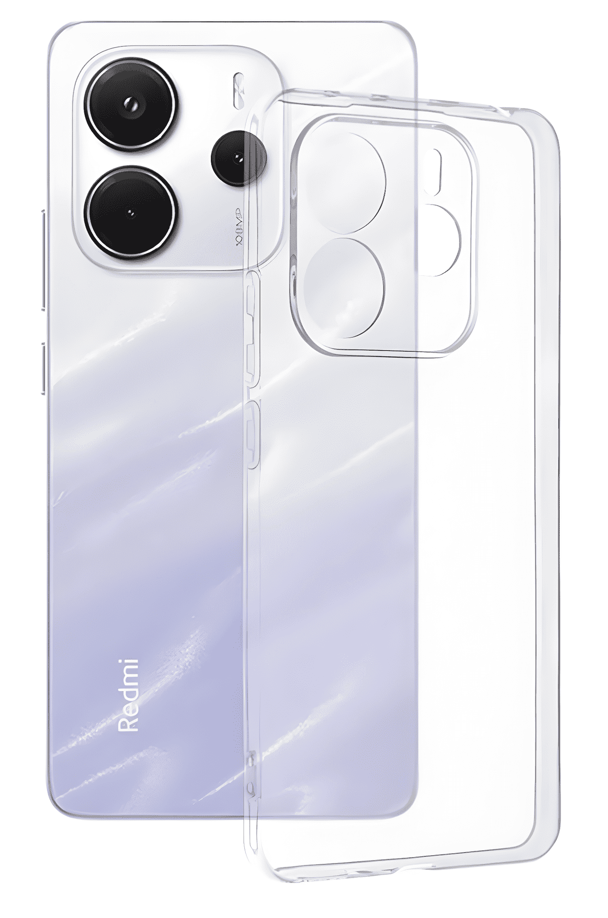 Forcell Xiaomi Redmi Note 14 4G Θήκη Σιλικόνης TPU 2.00 mm - Διάφανη