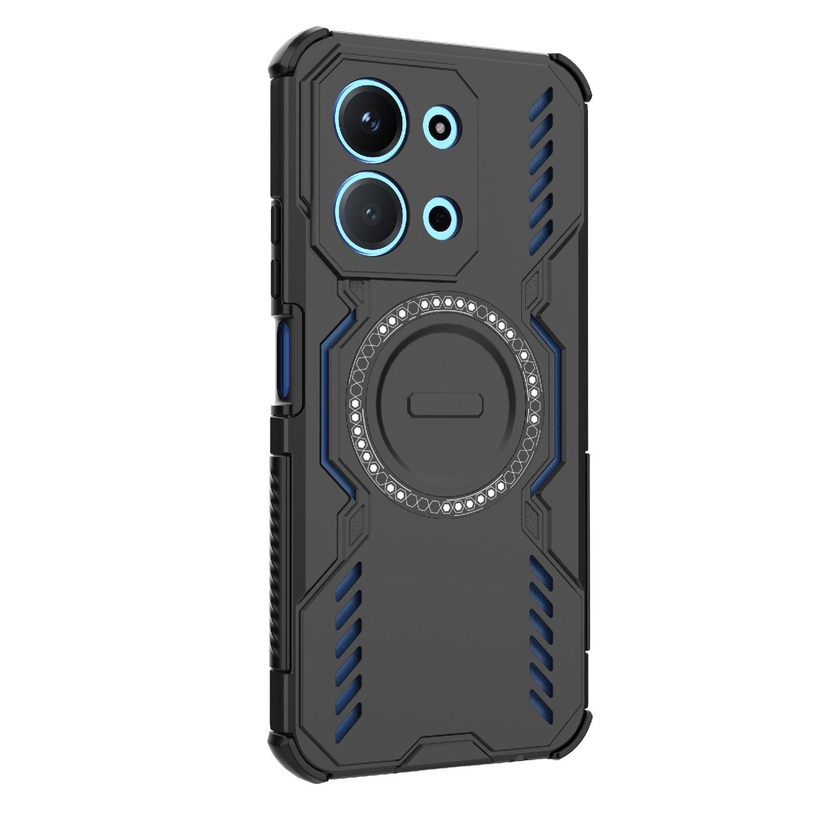 Butterfly Armor Xiaomi Redmi 15C 4G / Poco C85 MagSafe Shockproof Θήκη Σκληρή - Black