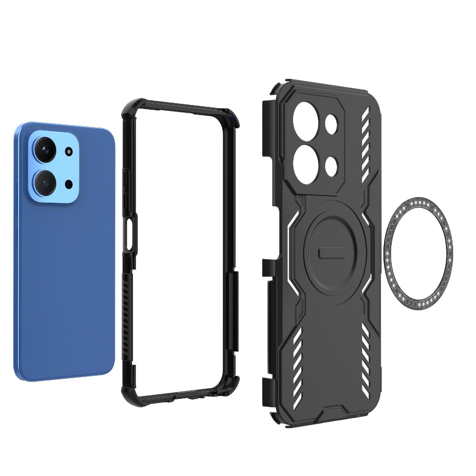 Butterfly Armor Xiaomi Redmi 15C 4G / Poco C85 MagSafe Shockproof Θήκη Σκληρή - Purple