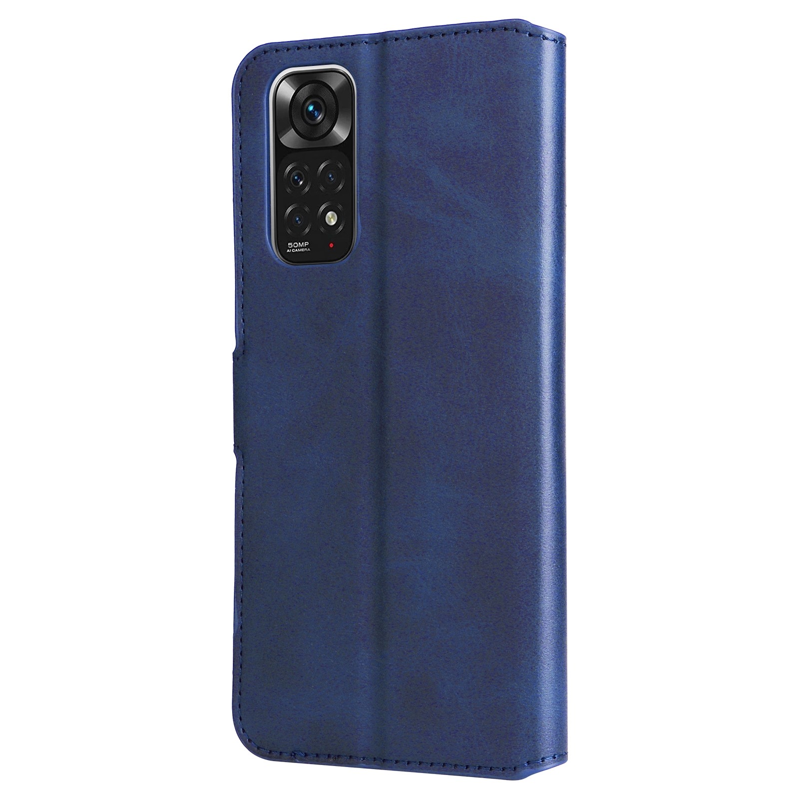 Calf Xiaomi Redmi Note 11 / Note 11S Classic Texture Flip Θήκη Βιβλίο - Blue