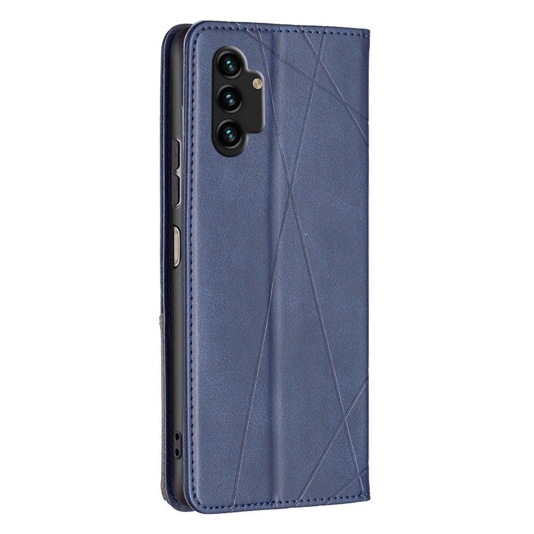 Binfen Color Samsung Galaxy A13 4G Prismatic Invisible Magnetic Θήκη Βιβλίο - Blue
