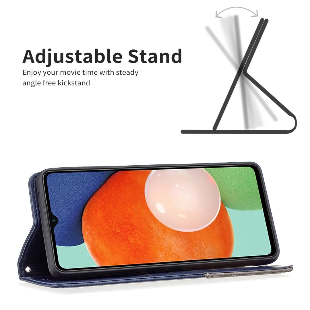 Binfen Color Samsung Galaxy A13 4G Prismatic Invisible Magnetic Θήκη Βιβλίο - Blue