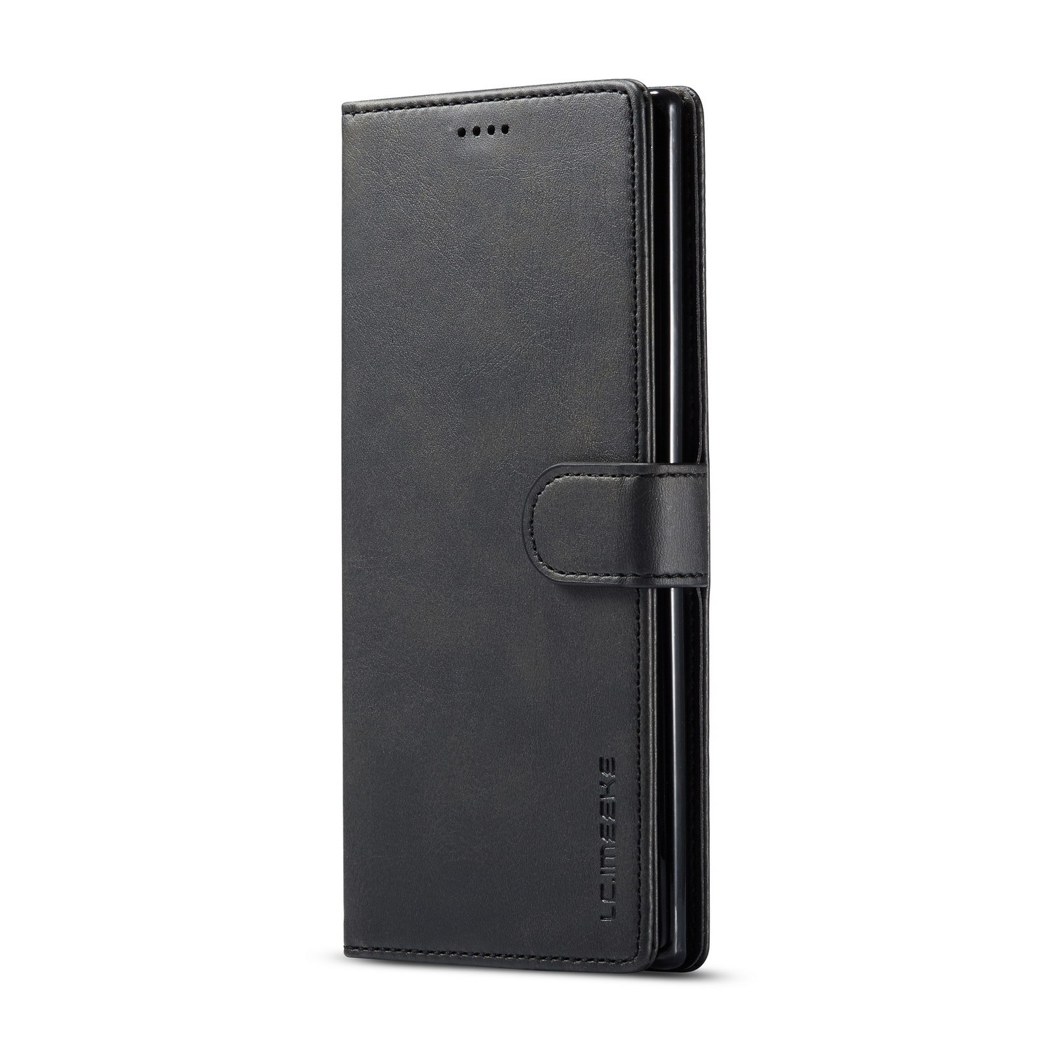 LC.IMEEKE Samsung Galaxy A13 4G Calf Texture Θήκη Βιβλίο - Black