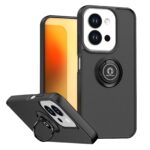 ENKAY Xiaomi Redmi 15C 4G / 5G / Poco C85 Q Shadow 1 Series with Ring Θήκη Σκληρή Φιμέ - Black
