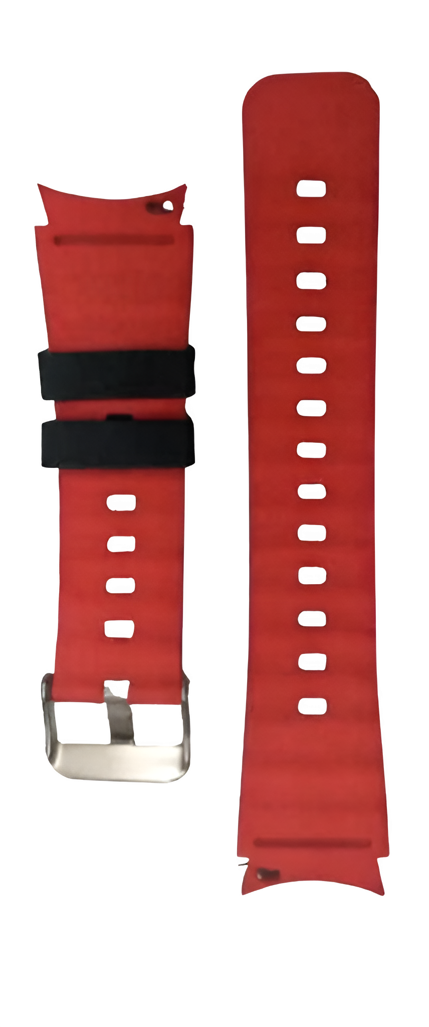 Λουράκι Samsung Galaxy Watch FE / 7 / 6 / 5 / 4 Silicone - Red / Black