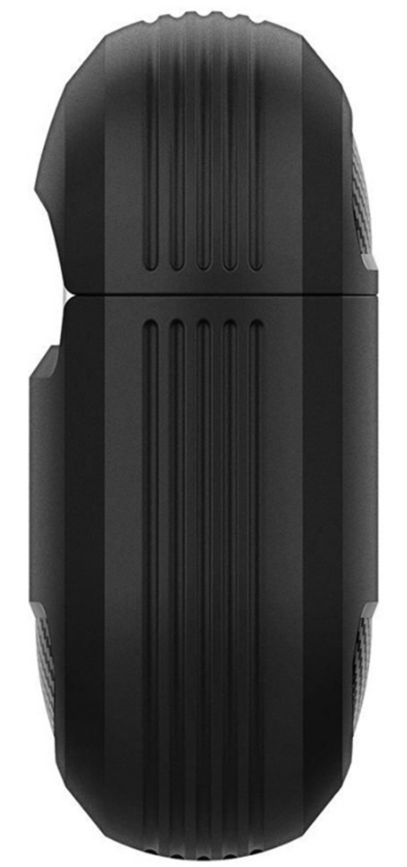 AirPods 3 Θήκη Σιλικόνης με Γάντζο Techsuit Carbon Silicone Case with Hook Green