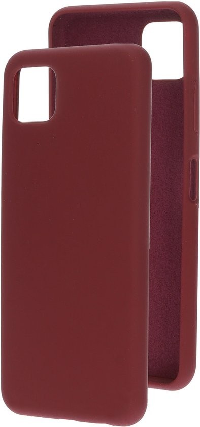 Forcell Samsung Galaxy A22 5G Matt Θήκη Σιλικόνης - Bordeaux