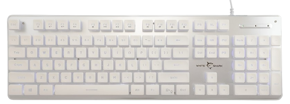 Ενσύρματο Πληκτρολόγιο White Shark Wired Mechanical Gaming Keyboard