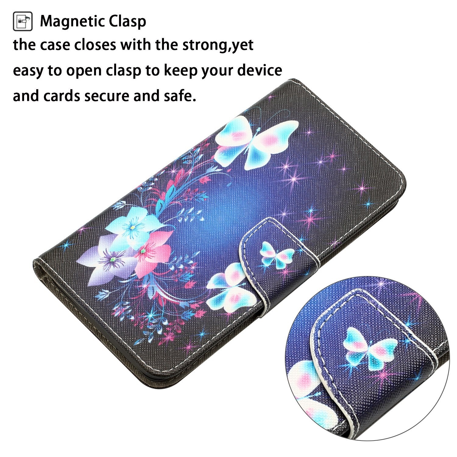 Pattern Samsung Galaxy A13 4G Colored Drawing Θήκη Βιβλίο με Σχέδιο