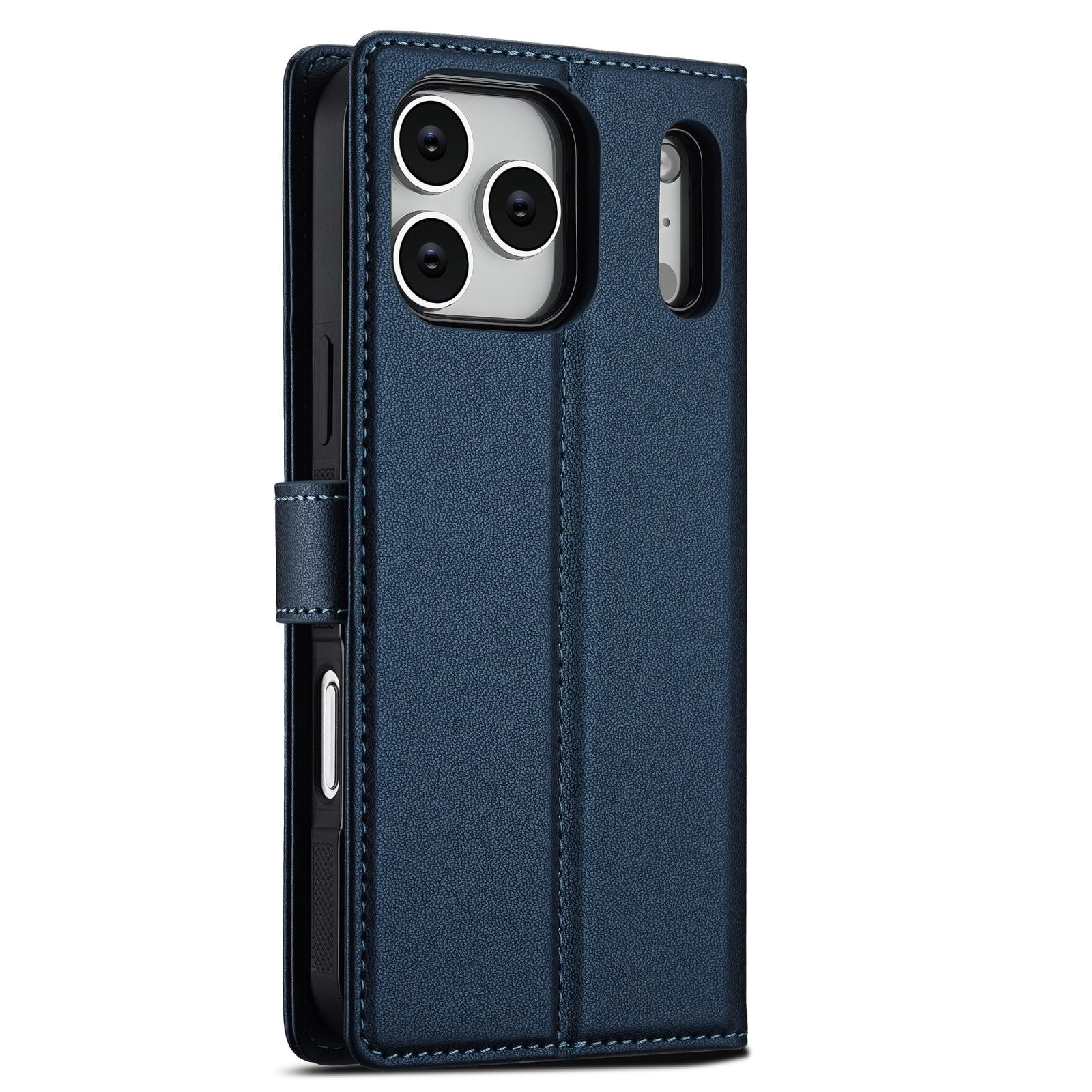 LC.IMEEKE iPhone 17 Pro Max L2 Series Detachable MagSafe Θήκη Βιβλίο - Blue