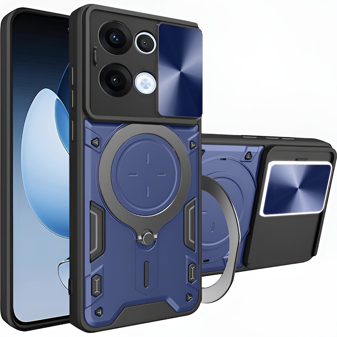 Techsuit Oppo Reno13 5G CamGuard Pro Θήκη Σκληρή - Blue