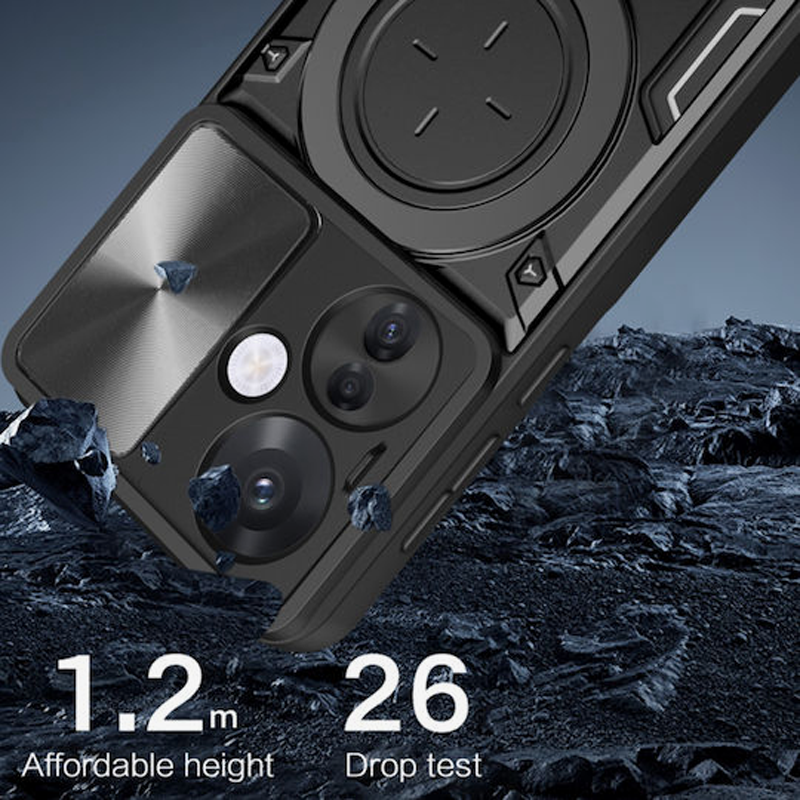 Techsuit Oppo Reno13 5G CamGuard Pro Θήκη Σκληρή - Blue