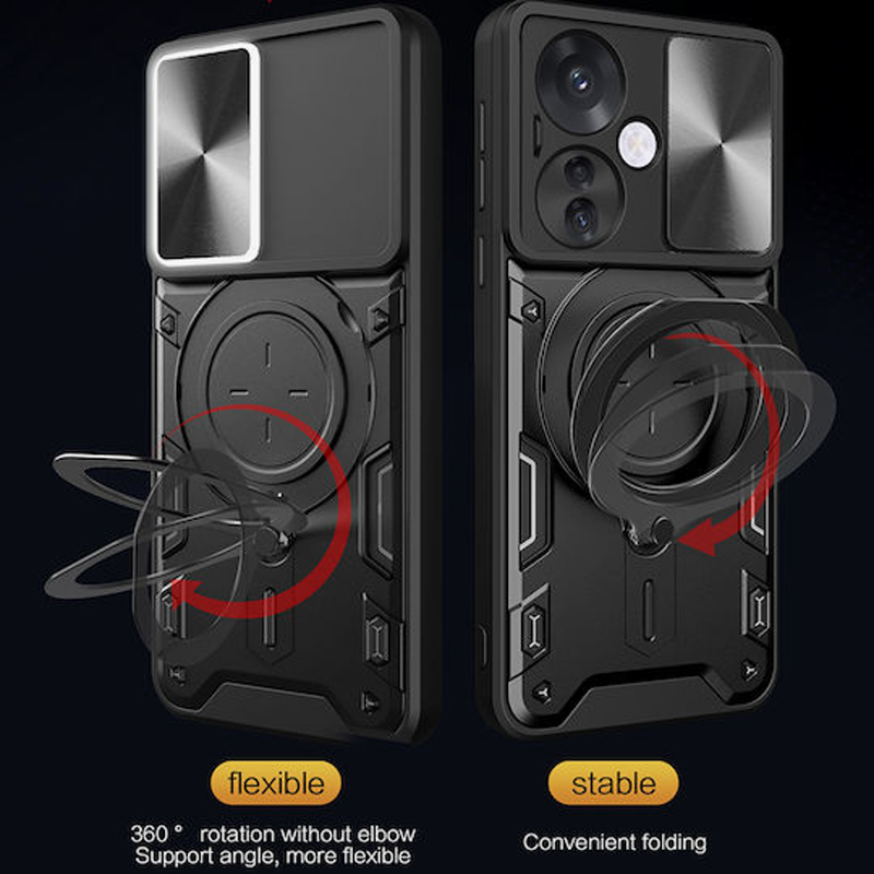Techsuit Oppo Reno13 5G CamGuard Pro Θήκη Σκληρή - Blue