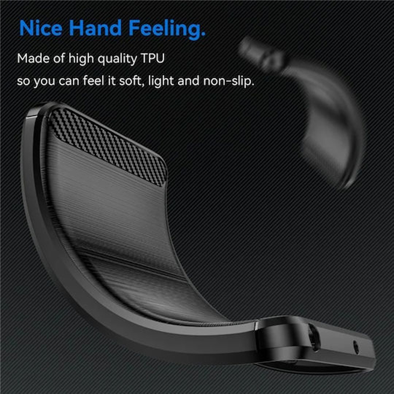 Techsuit Oppo Reno13 5G Carbon Θήκη Σιλικόνης - Black