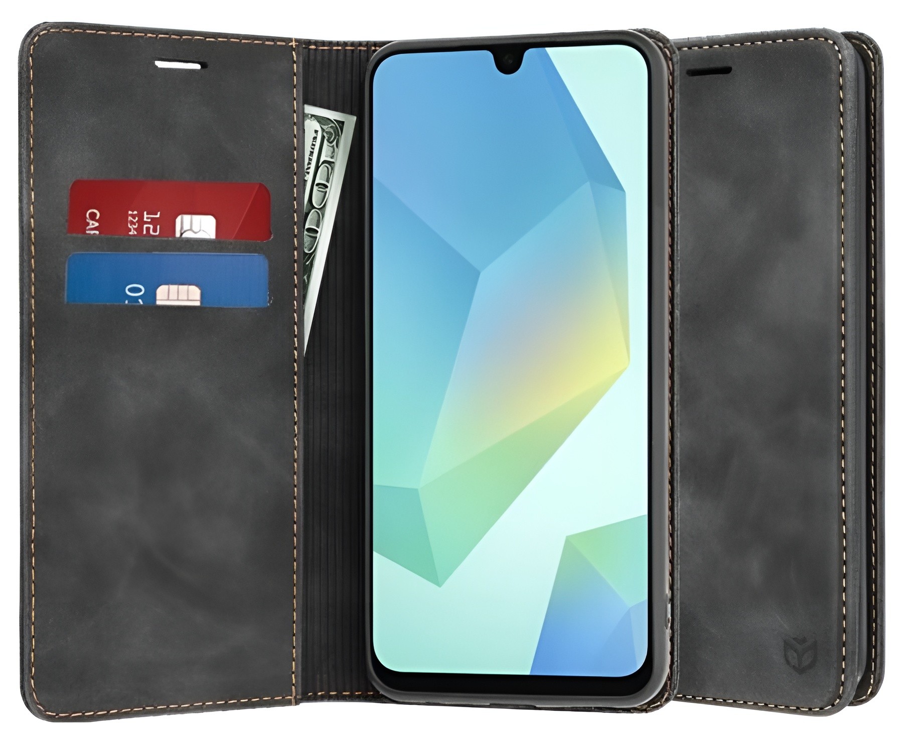 Techsuit Oppo Reno13 5G Diary Θήκη Βιβλίο - Black