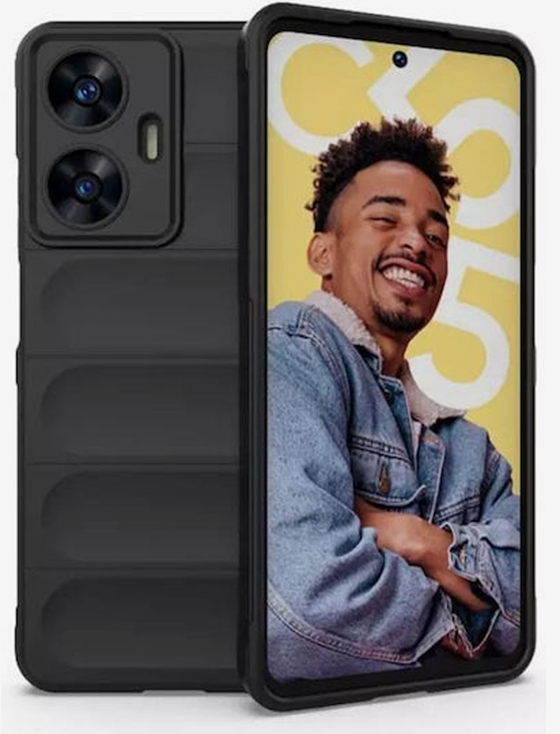 Techsuit Oppo Reno13 5G Magic Shield Θήκη Σιλικόνης - Black
