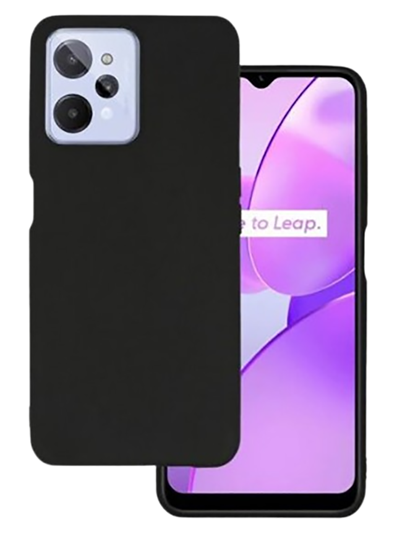 Forcell Realme C31 Soft Θήκη Σιλικόνης - Black